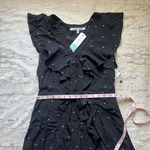Stitch Fix Collective Concepts Tory Button detail Ruffle Star dress - Picture 11 of 15